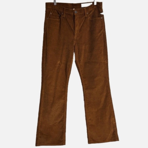 rag & bone Woman Mid Rise Corduroy Bootcut Pants Size: 33